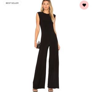 Norma Kamali Sleeveless Jumpsuit Black